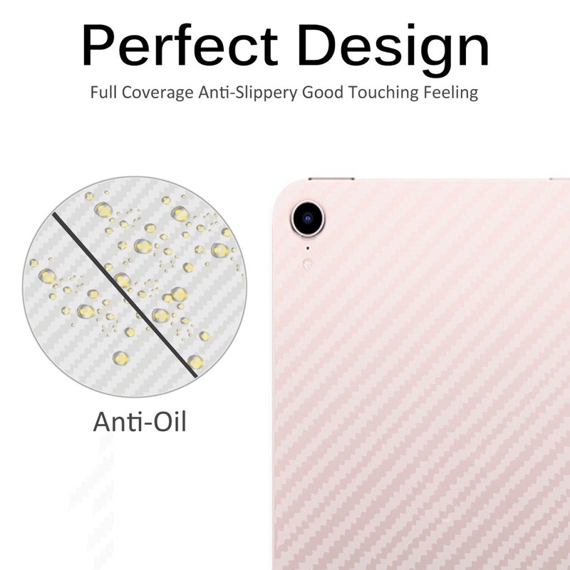 ฟิล์มหลังลายเคฟล่า สำหรับ IPAD Air4 10.9/pro11(2020)/Gen7 10.2 / Gen8 2020 / Air3 10.5 / 9.7 Air1 Mini123 4 5 - รูปที่ 3