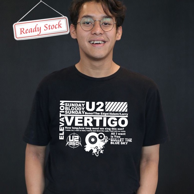 เสื้อยืดทัวร์วง U2**