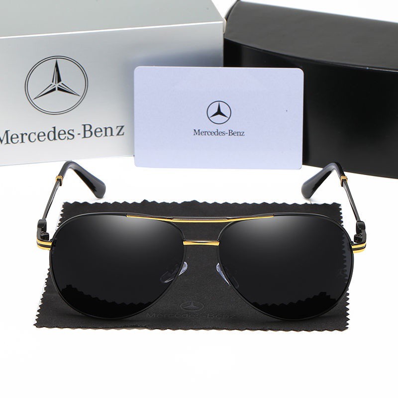 ▦❏❂Mercedes-Benz แว่นกันแดดเปลี่ยนสีได้ทั้งกลางวันและกลางคืน แว่นกันแดด  แว่นกันแดด หน้ากลม หน้าเหลี่ยม ชาย ขับรถ กัน Uv | Shopee Thailand