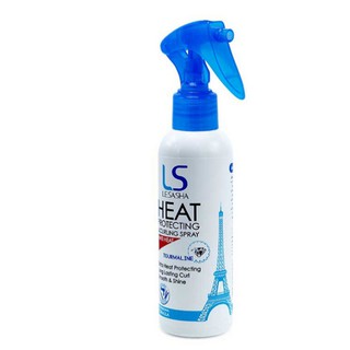 Lesasha กันความร้อนจากเครื่องหนีบผมหรือไดร์บ่อยๆสูงถึง 180 องศา Heat Protecting &amp; Curling Spray 150 ml