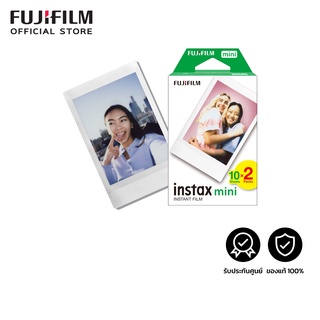 Fujifilm Instax Mini film ขอบขาว ฟิล์มอินสแตนท์ ขนาด 86 มม x 54 mm.(10x2 ใบ)