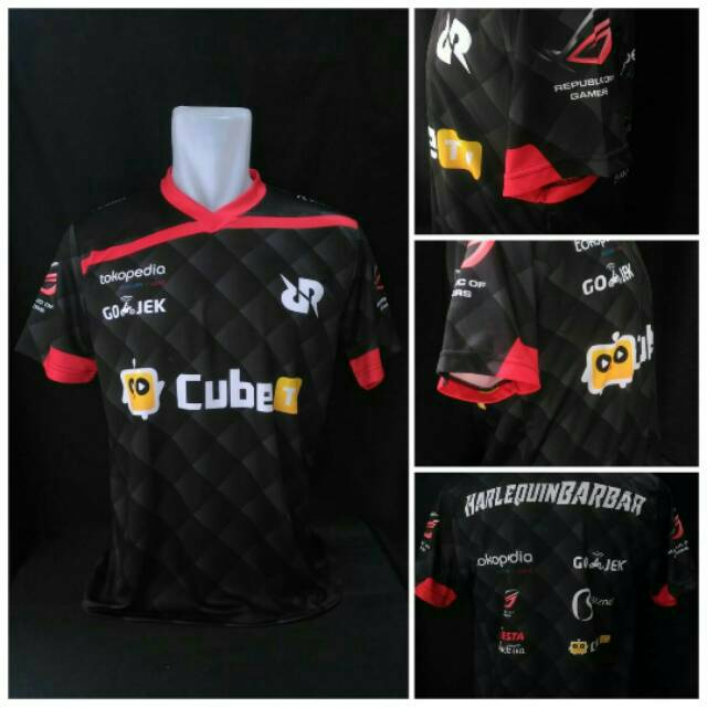 เสื้อยืด พิมพ์ลาย JERSEY GAMING RRQ ESPORT 2018 สําหรับเด็ก
