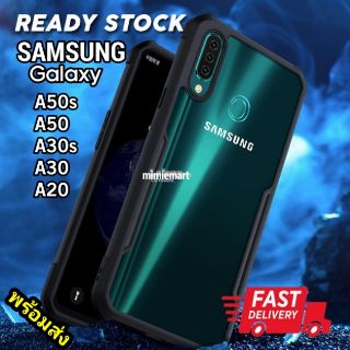 Samsung Galaxy A50 A30 S A20 เคส ใสกันกระแทก Transparent Shockproof Military Case พร้อมส่ง