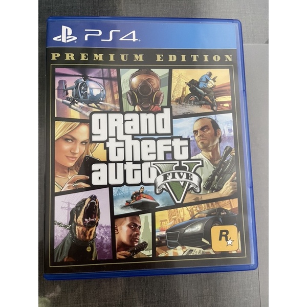 PS4 : GTA V / Grand Theft Auto V : Premium Online Edition (Z.1/Eng)