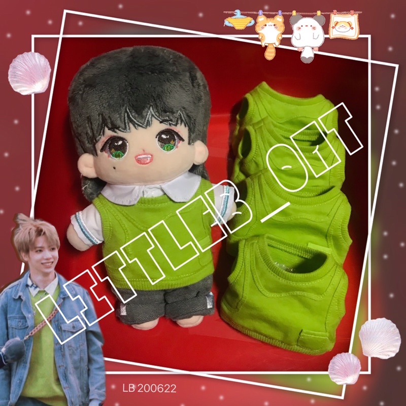 (พร้อมส่ง ชุดตุ๊กตา 20 Cm) ส่งตรงจากจีน ชุดcamping หลัวอีโจว LuoYizhou