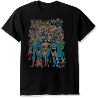 T-shirt  เสื้อยืด ผ้าฝ้าย 100% พิมพ์ลายการ์ตูน Dc Comics สําหรับผู้ชายS-5XL