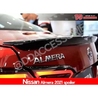 spoiler สปอยเลอร์ สปอยเลอร์หลัง Almera 2020 2021 2022 2023 ทรงแนบ ไม่ทำสี ราคาพิเศษ!!