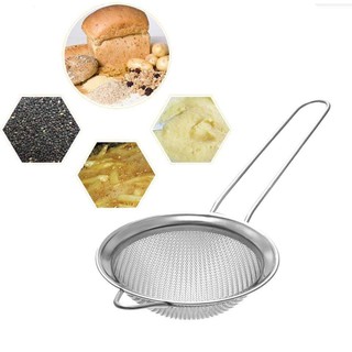 KITCHENWARE_NUMBER1 กระชอนสแตนเลส (ถี่ละเอียด) มี4ขนาด