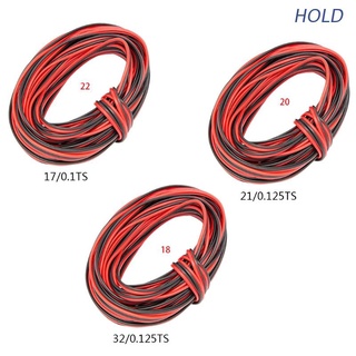 HOLD 10M 18/20/22 Gauge AWG Electrical Cable Wire Tinned Copper Insulated LED Strip