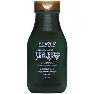 BEAVER  Tea Tree Purifying shampoo ขนาด 350 มล.