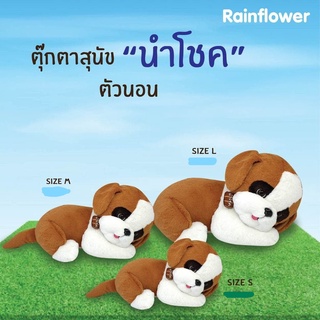 ตุ๊กตาหมา นำโชค ตัวนอน