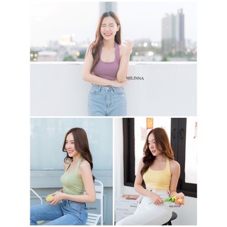 MILINNA PT-72 เสื้อคล้องคอตัวยาว CARDIGAN_NISTA