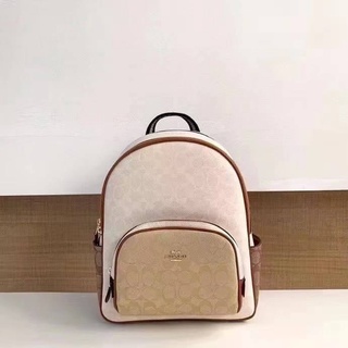 Coach Court Backpack In Signature Canvas