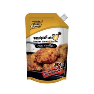 ซอสเคลือบไก่ สูตรกระเทียม Chicken Glazing Sauce 1000 g.