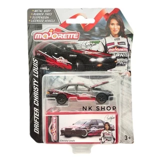 Majorette รุ่น NISSAN CEFIRO A31 Drifter Christy Louis ลิขสิทธิ์แท้ 100% ล้อยาง โมเดลรถเหล็ก เปิดกระโปรงรถได้ MJ84012STH