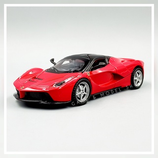 **สินค้าพร้อมส่ง** Ferrari LaFerrari 1:32 [JIAYE MODEL] โมเดลรถ เฟอร์รารี่ รุ่นลาเฟอร์รารี่  สีแดง, เหลือง