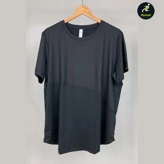 (4XL-XL) เสื้อออกกําลังกายผู้หญิงไซส์ใหญ่ คนอ้วน สาวอวบ ใส่วิ่ง โยคะ เล่นกีฬา รอบอก 52" 49" สีโอลด์โรส iRunmall #SH46