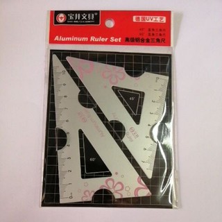 ฉากอลูมิเนียมหนาชุด2ชิ้น