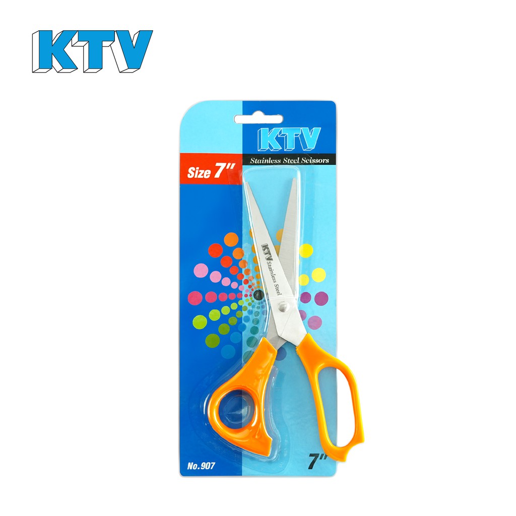 KTV กรรไกร Stainless Steel ขนาด 7 นิ้ว