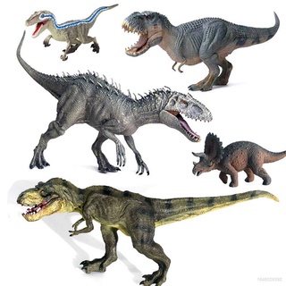 Yyds ฟิกเกอร์ไดโนเสาร์ Jurassic World Tyrannosaurus Rex Raptor Triceratops ของเล่นสําหรับเด็ก ตกแต่งบ้าน