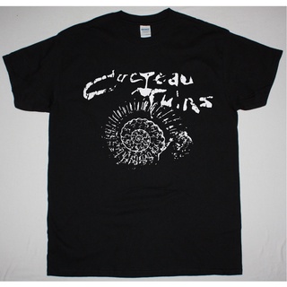 เสื้อยืดผ้าฝ้าย เสื้อยืดพิมพ์ลาย Cocteau Twins Ethereal Wave Gothic Rock This Mortal Coil สําหรับผู้ชายสีดํา