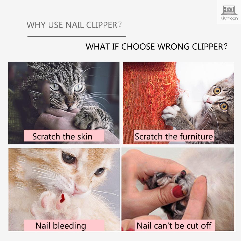 Professional Pet Dog Nail Clipper with Lock Grooming Scissors Nail File