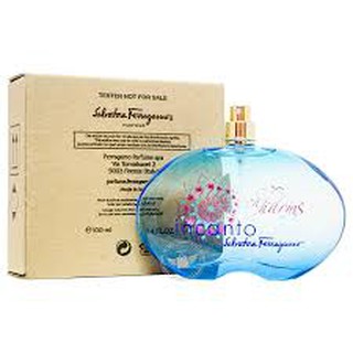 SALVATORE FERRAGAMO Incanto Charms EDT 100ml แท้เบิกห้าง Tester มีกล่อง ไม่มีฝา