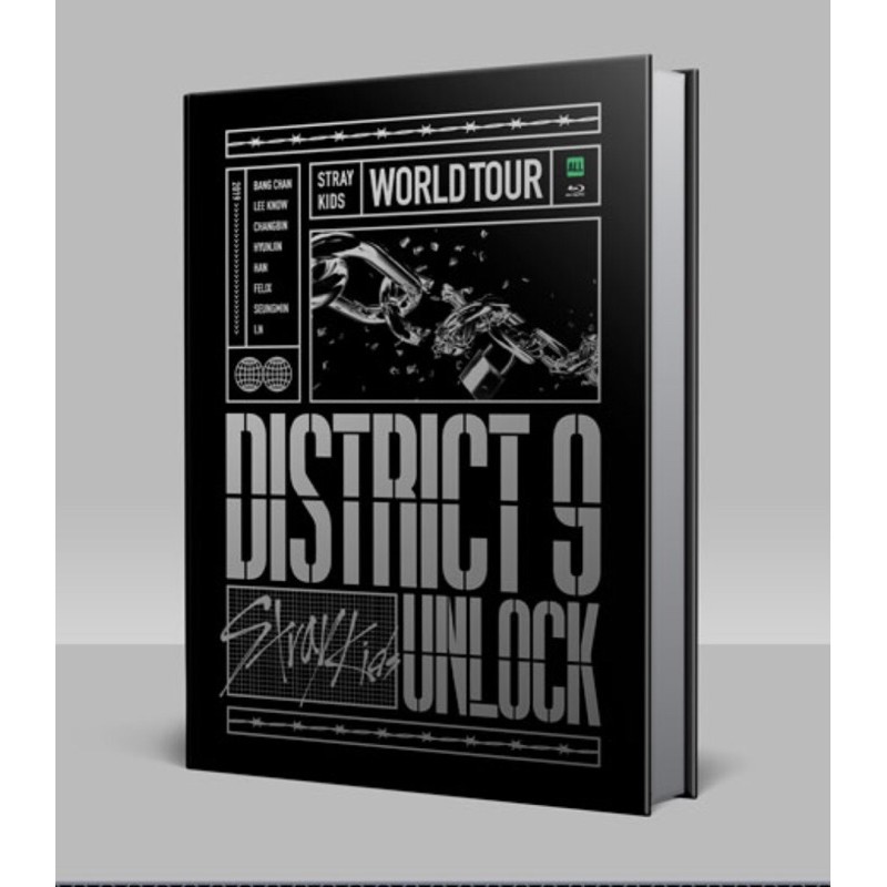 💢พร้อมส่ง [BLU-RAY] Stray Kids - Stray Kids World Tour 'District 9 : Unlock' in SEOUL
