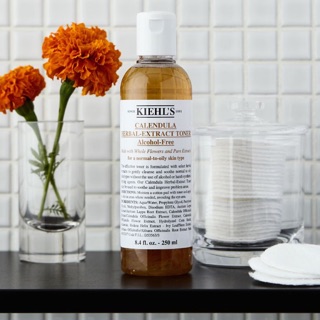 ส่งฟรี Kiehls Calendula Herbal Extract Alcohol Free Toner 250ml  โทนเนอร์ AUG02