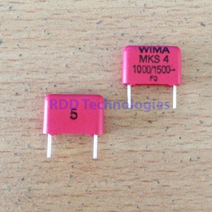 WIMA ตัวเก็บประจุฟิล์ม 1nF/1500V MKS4 Series