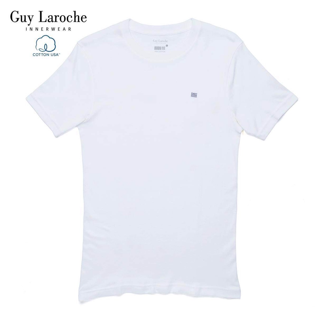 GUY LAROCHE เสื้อยืดชายสีขาว (JVU2423R8WH) FHIY