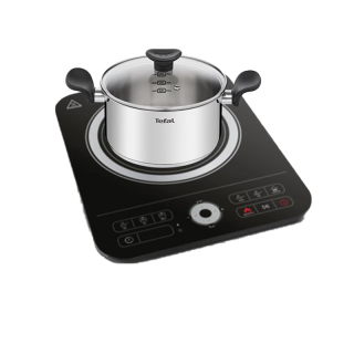 [โค้ดลด12%TEFAL6D12] Tefal เซ็ทชาบูชาบู Shabu Shabu Set 3 เตาแม่เหล็กไฟฟ้า พร้อมหม้อชาบูขนาด 20 ซม. รุ่น IH720870