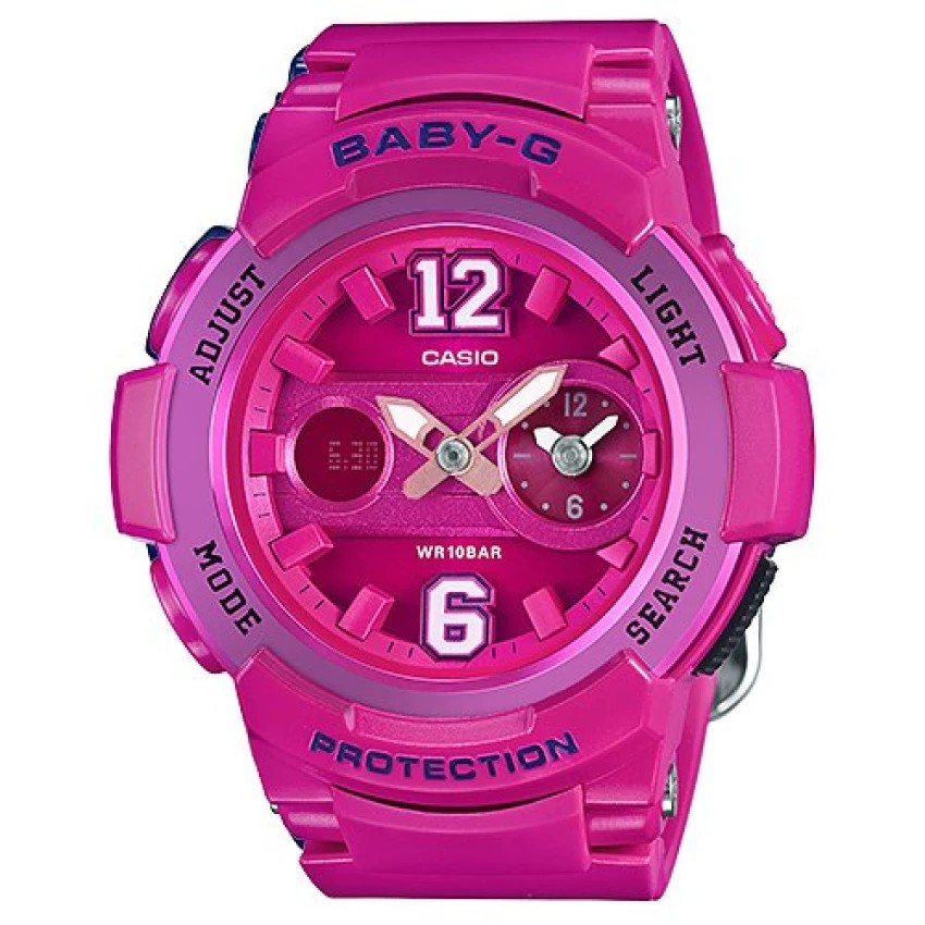 Casio Baby-G นาฬิกาข้อมือผู้หญิง สายเรซิ่น รุ่น BGA-210-4B2