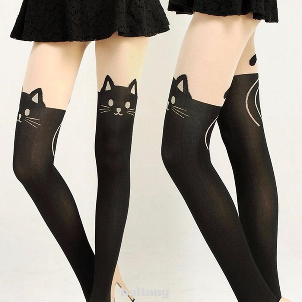 HOSIERY GERMANY SHEER CROTCHLES SHINY 11/% LYCRA BLACK SMALL-X-LARGE