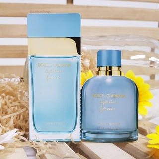 ✨แพ็คคู่สุดคุ้ม!! Dolce &amp; Gabbana Light Blue &amp; Pour Homme Forever  EDP แผ่นทดลอง  (ใช้ครั้งเดียว) น้ำหอม สำหรับ ผู้หญิง