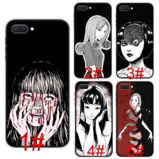 เคสแบบนิ่มเคสโทรศัพท์มือถือลายการ์ตูน Tomie สําหรับ Oppo A7 X Ax 5 S Ax 7 A 77 F 1s F 11 Pro F 3 F 5 F 7 F 1 Plus