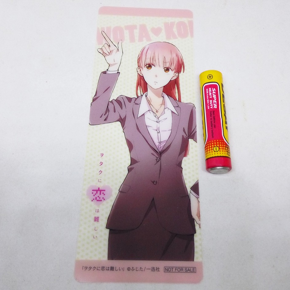 Wotaku ni Koi wa Muzukashii - Wotakoi - LOT JP - Narumi Momose - ที่คั่นหนังสือ Bookmark (มันไม่ง่าย