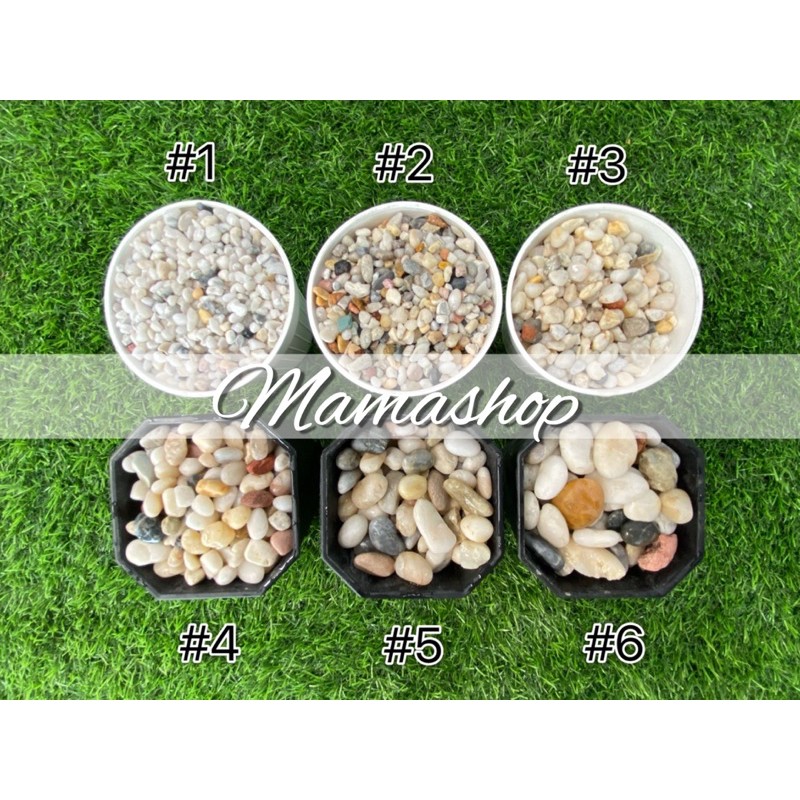 หินโรยหน้ากระถาง โลละ 18 บาท หินสปา หินแม่น้ำ หินแต่งสวน หินใส่กระบองเพชร