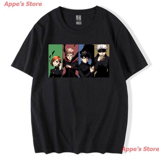 【ผ้าฝ้ายแท้】Appes Store 2022 Jujutsu Kaisen มหาเวทย์ผนึกมาร เสื้อยืดผ้าคอตตอน Shirts Itadori Yuji Ryomen Sukuna Megumi