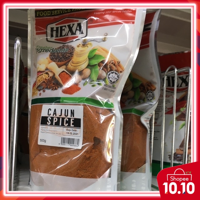 CAJUN SPICE HEXA แพ็คใหม่ 400g