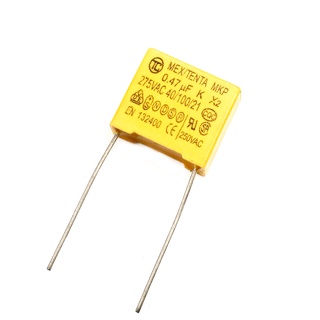 พร้อมส่ง* ตัวเก็บประจุโลหะ CBB 275V~ X2 474 474K 0.47uf 470NF 5 ชิ้น