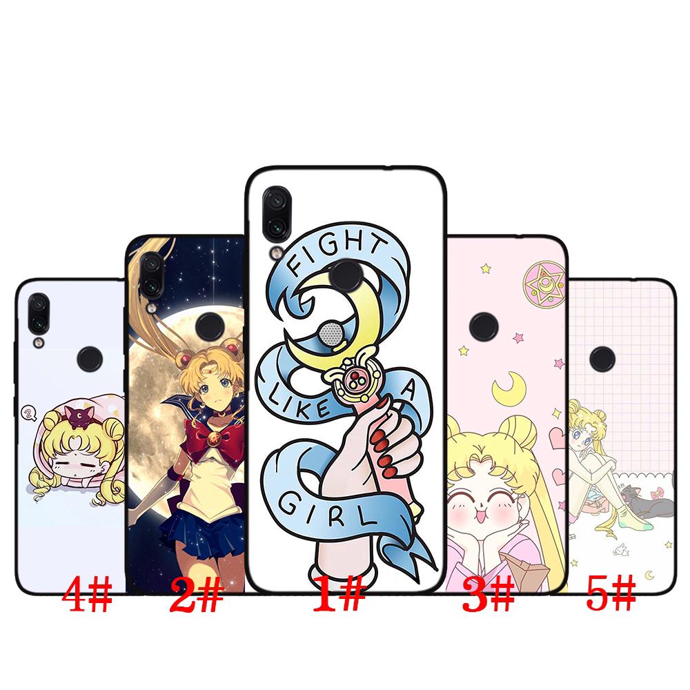 เคสโทรศัพท์มือถือเคสโทรศัพท์มือถือลายการ์ตูน Sailor Moon Tpu สําหรับ Redmi Note 4 4x5 A 6 7