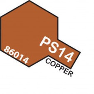 TAMIYA 86014 PS-14 Copper สำหรับพ่นบอดี้โพลีคาร์บอเนตแบบใส