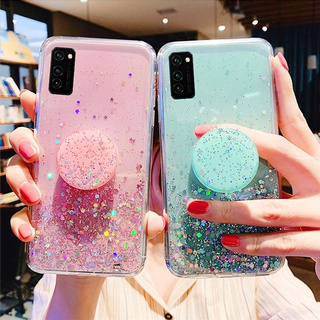 เคส Samsung A33 A73 A52S A52 A32 A12 A13 A22 A42 A72 5G A02 A03 A02S A03S A71 A51 A31 A11 A30 A20 A10S A20S A10 A50 A50S A30S A70 เคสมือถือซิลิโคนTPUป้องกันรอยขีดข่วนที่วางขาตั้ง | PT