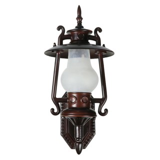 Outdoor branch lights OUTDOOR WALL SCONCE L&amp;E WMS340 COUNTRY ALUMINIUM/GLASS ANTIQUE COPPER PLATING External lamp Light