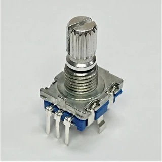 โรตารี่สวิทซ์ Rotary Encoder Switch EC11 แกนยาว 15 mm. 5 ขา