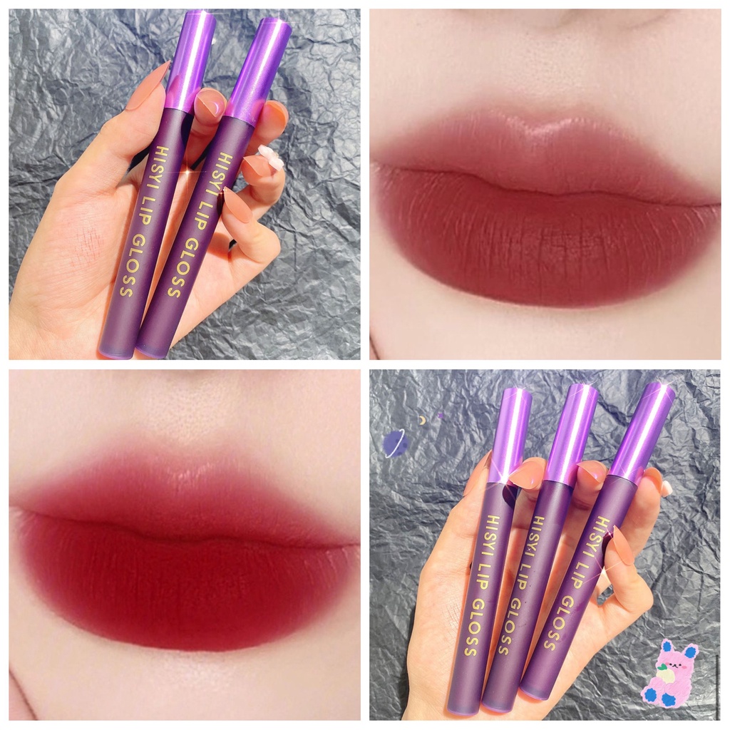 ลิปสติก สีสวย ติดทน ลิปสติก6 สีLong-lasting beautiful lipstick