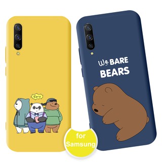 Soft Cover Case We Bears Cartoon กรณี Samsung Galaxy M01 M11 M31 A11 A91 M80S S10 Lite Note 20 Pro S20 Plus Ultra A51 M10S A10S A10 A20S A105 A20 A205 A305 A30S A50 Galaxy Note 9 10 Pro A70 A70s