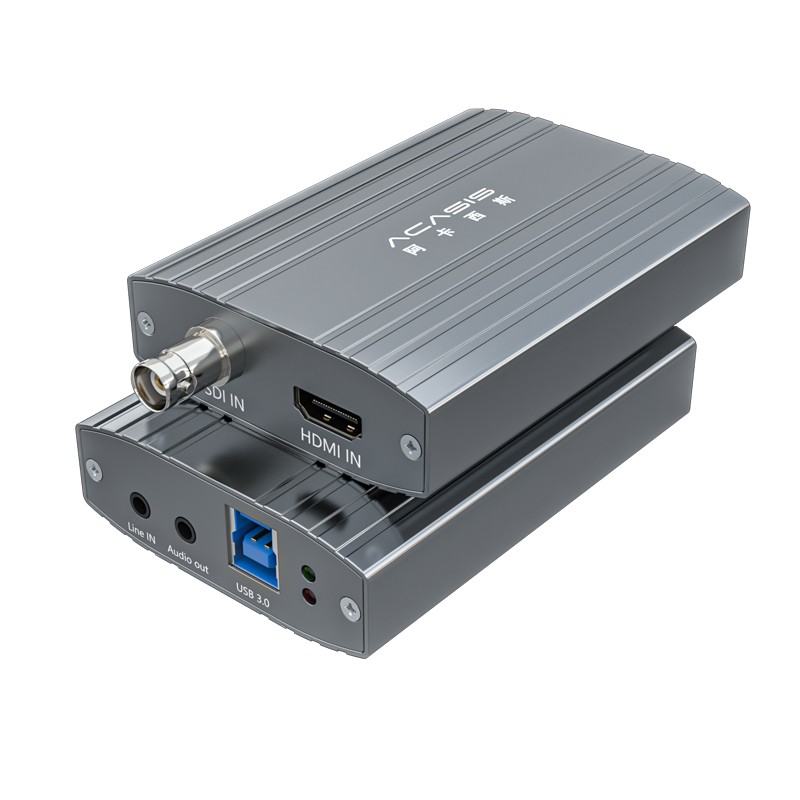 Acasis อะแดปเตอร์การ์ดจับภาพวิดีโอ USB3.0 SDI HDMI 1080P 60FPS HDMI เป็น USB 3.0 สําหรับ PS4 Xbox Nintendo Switch DSLR HDVC3