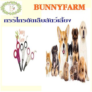 กรรไกรตัดเล็บสัตว์เลี้ยง คละสี  พร้อมส่ง